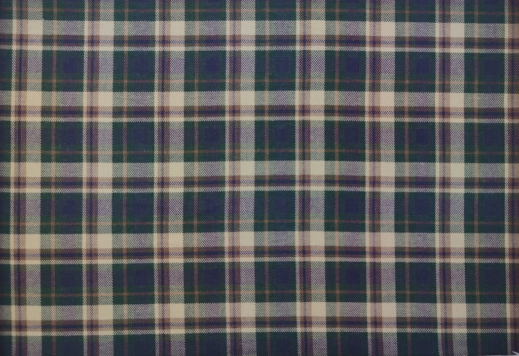 Viella tartan beige verde