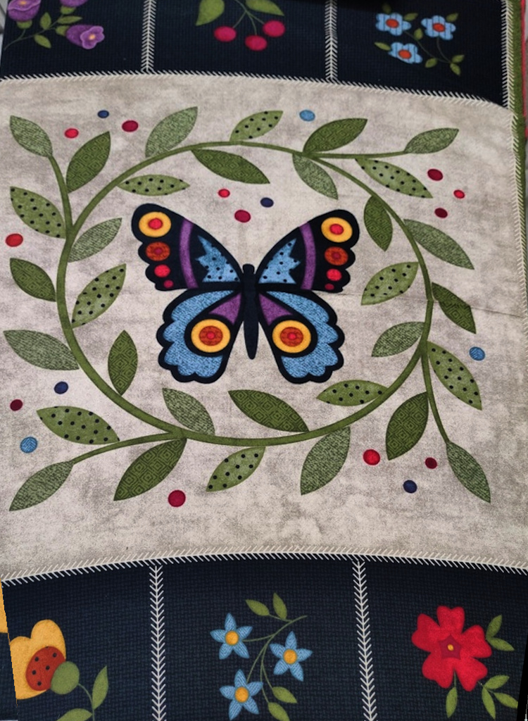 Patchwork Bonnie's butterflies