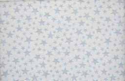 [calderón] Jacquard estrella azul celeste blanco