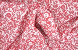 Jacquard lolitta floreado rojo