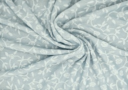 Punto jacquard flores