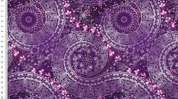 Punto viscosa mandalas morado