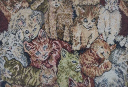 Jacquard gobelinos gatos